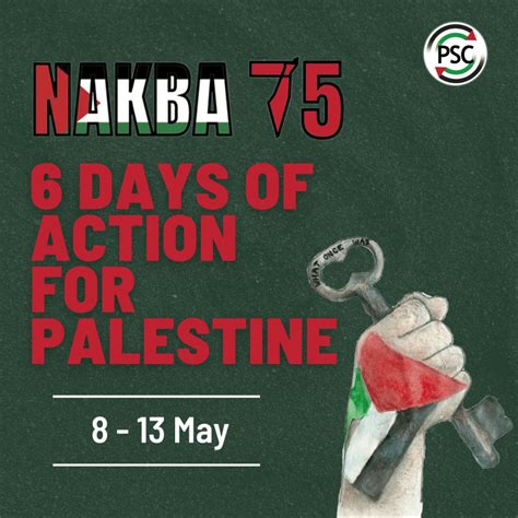 Nakba 75: 6 Days of Action For Palestine - Palestine Solidarity Campaign