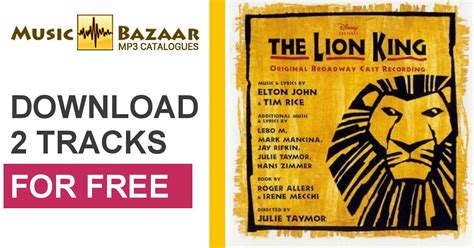 The Lion King (Original Broadway Cast Recording) (Original Soundtrack ...