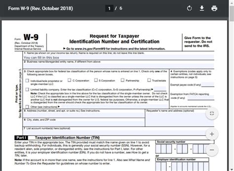 W 9 Forms Fillable Free - Printable Forms Free Online