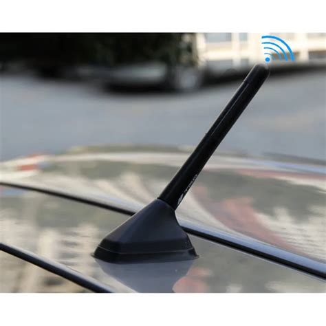 Universal Car Radio Antenna Carbon Fiber Style Car Styling 12cm 4.72 in ...