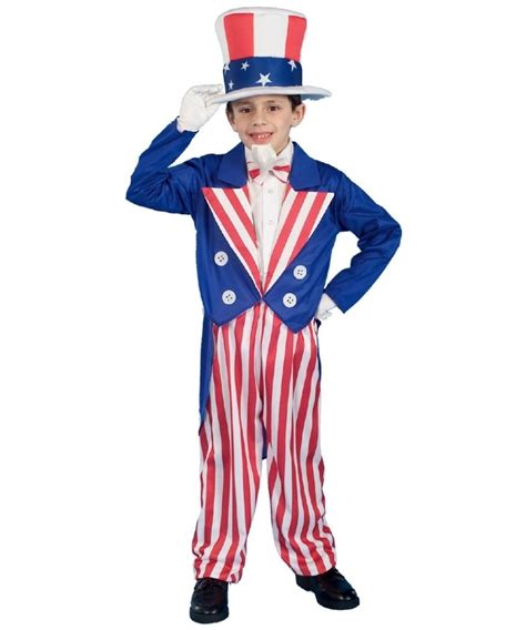 Uncle Sam Boys Costume - Boy Uncle Sam Costumes
