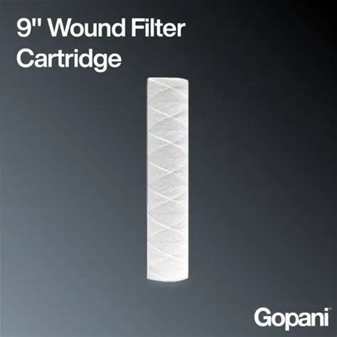 Polypropylene 9" Wound Filter Cartridge, For Industrial at Rs 100 in Ahmedabad