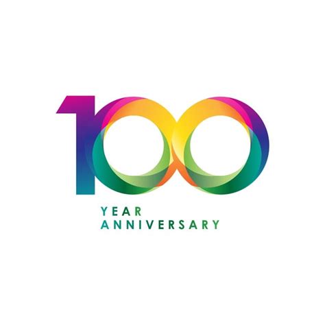 100 Years Clipart Hd PNG, 100 Year Anniversary Vector Template Design Illustration, 100, Logo ...