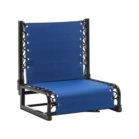 Zero Gravity Bench Riders Portable Stadium Seat Back Support by Naomi Home-Color:Royal Blue,Size ...