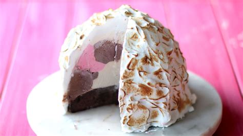 Neapolitan Bombe Alaska | Tastemade