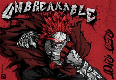 Download Eijiro Kirishima Red Riot Unbreakable Wallpaper | Wallpapers.com