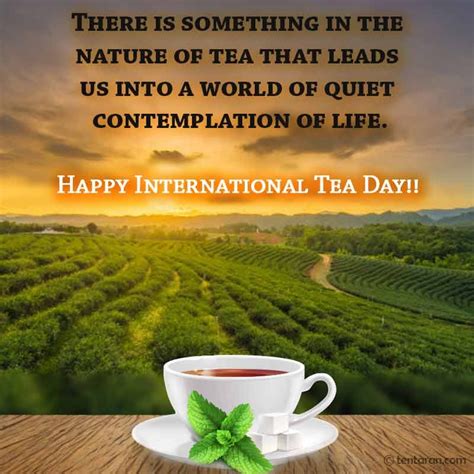 Here are best International Tea Day quotes images in English ...