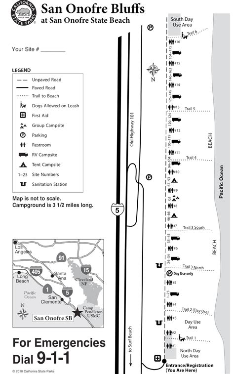 San Onofre Bluffs - Campsite Photos and Camping Information