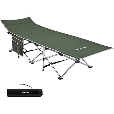 KingCamp Portable Folding Camping Cot - Indoor& Outdoor Portable ...