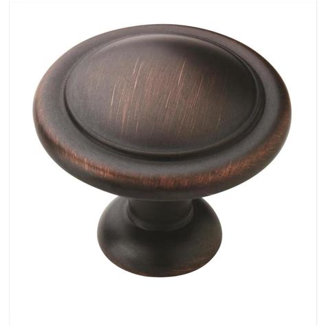 Amerock Allison Value Oil-Rubbed Bronze Round Cabinet Knob at Lowes.com