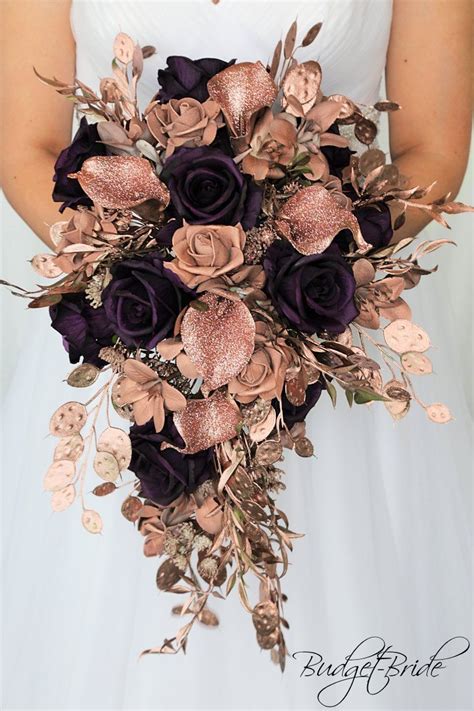 Dark Wedding, Purple Wedding, Winter Wedding, Dream Wedding, Rose Gold ...