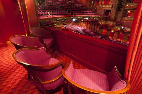 Box chairs in the Prince Edward Theatre, London | Prince edward theatre ...