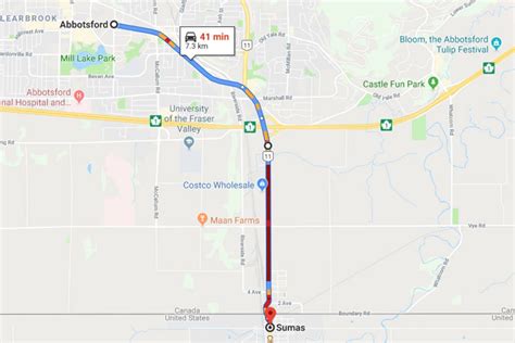 Hour long waits for the Sumas border crossing - The Abbotsford News