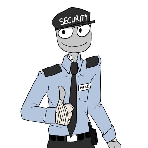 Mike The Security Guard Is Giving You A Thumb Up | Fnaf security guards, Fnaf, Fnaf night guards