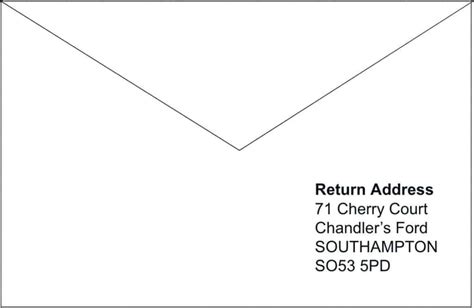 How to Address an Envelope UK | UK Address Format, Examples, and Reminders - Winterville