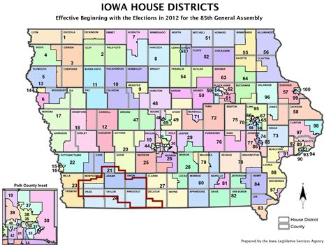 Iowa House of Representatives Map [3171x2374] : MapPorn