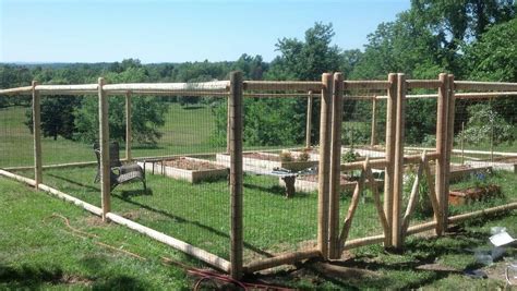 2 Rail Deer Fence | Deer fence, Deer resistant garden, Dog fence