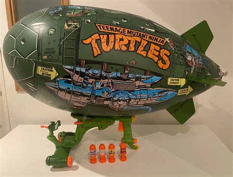 Turtle Blimp, TMNT, 1988, Playmates | Köp på Tradera (607475563)