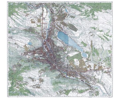 Maps of Tbilisi | Detailed map of Tbilisi in English and Russian ...