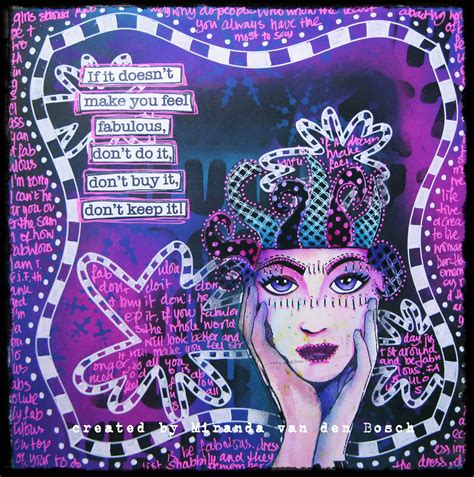 Dylusions black journa, paints stencils and stamps | Art journal techniques, Art journal pages ...