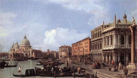 Giovanni Antonio Canal ("Canaletto", Italian, 1697-1768) The Molo Looking West 1730 Venice ...