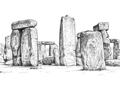 Stonehenge by Tom Connell on Dribbble