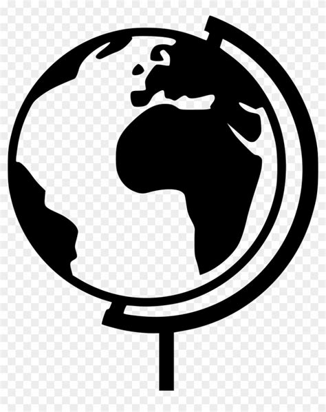 Globe Geography Comments - Geography Black And White Png - Free Transparent PNG Clipart Images ...