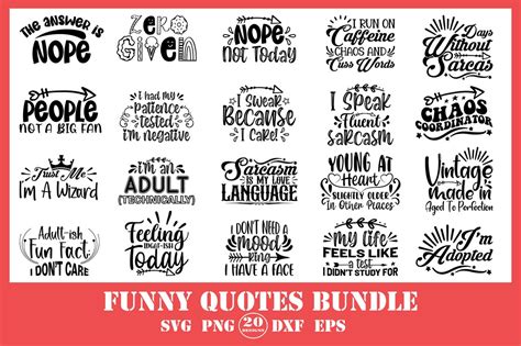 Funny Quotes Svg Bundle, Funny Svg Bundle, Funny Bundle, Funny Bundle Svg, Sarcastic Svg Bundle ...