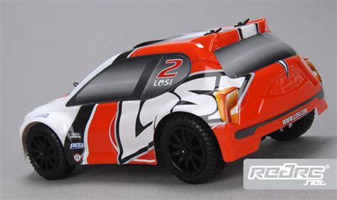 Red RC » Losi 4wd Micro Rally car