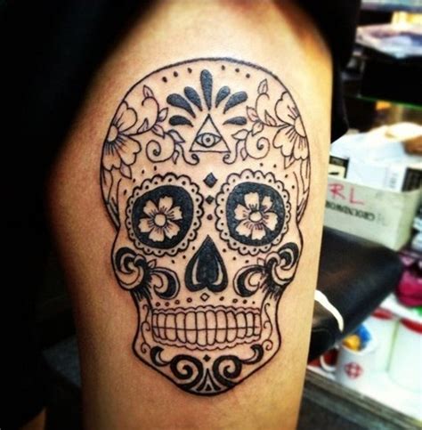 sugar-skull-tattoo-meaning-46 - TatuaggiStyle