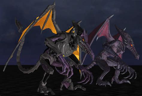 SSBU Ridley by zoid162010 on DeviantArt