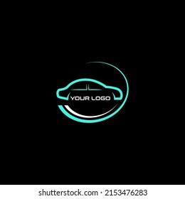 Simple Car Logo Vector Design Stock Vector (Royalty Free) 2153476283 ...