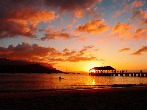 Hanalei Bay Sunset: Christopher Holmes: Galleries: Digital Photography ...