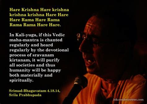 Srila Prabhupada on Benefits of Chanting The Hare Krishna Mantra Regularly | Krishna mantra ...