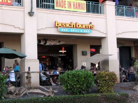 Beach Bums Maui Restaurant