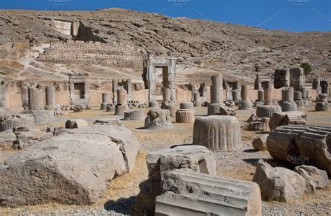 Ruins of city Persepolis ~ Architecture Photos ~ Creative Market