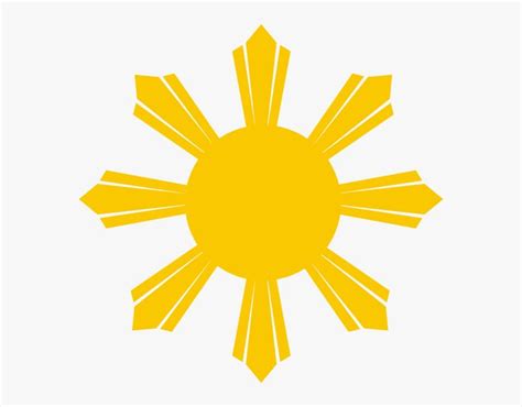 Philippine Flag Sun Png, Transparent Png , Transparent Png Image ...