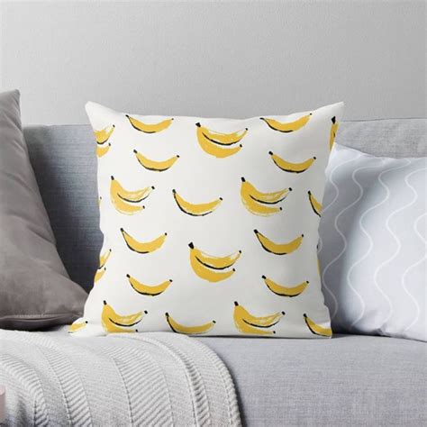 Banana Pillow in 2021 | Pillows, How to make pillows, Pillow cover design