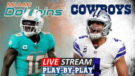 Dallas Cowboys vs Miami Dolphins Game Live Stream | NFL Week 16 # ...