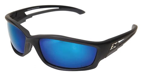 EDGE EYEWEAR Polarized Safety Glasses, Aqua Precision - 4NXX2|TSKAP218 - Grainger