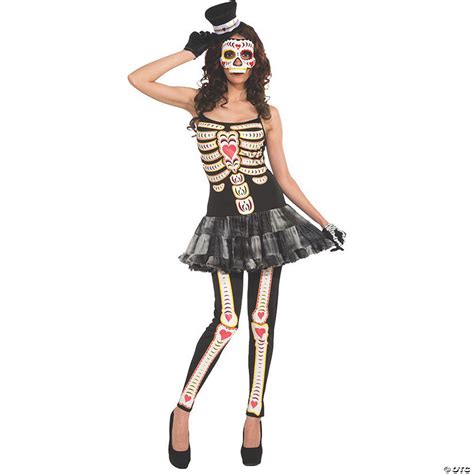 Women's Day Of The Dead Costume - Standard | Oriental Trading