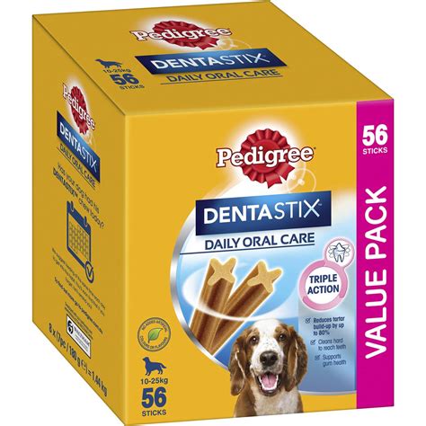 Pedigree Dentastix Medium 56 Pack | Woolworths