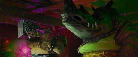 tmnt mutant mayhem 2D and 3D animation style BD underground bebop and rocksteady | Teenage ...