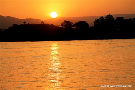 Lake Pichola - Much more than just a Lake - Thrilling Travel | Lake, Udaipur, Sunset