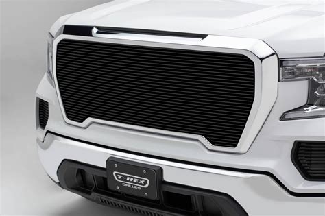 2019-2021 GMC Sierra 1500 Billet Grille, Black, Aluminum, 1 Pc, Insert - PN #20213B