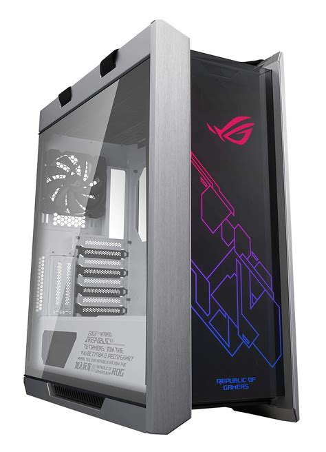 Buy Asus ROG Strix Helios White Edition RGB ATX/EATX mid-tower gaming case with handle, tempered ...
