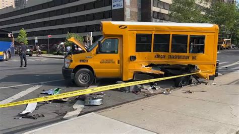 Bronx accident involving school bus leaves child critically injured ...