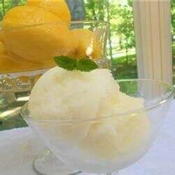 Lemon Sorbet Recipe