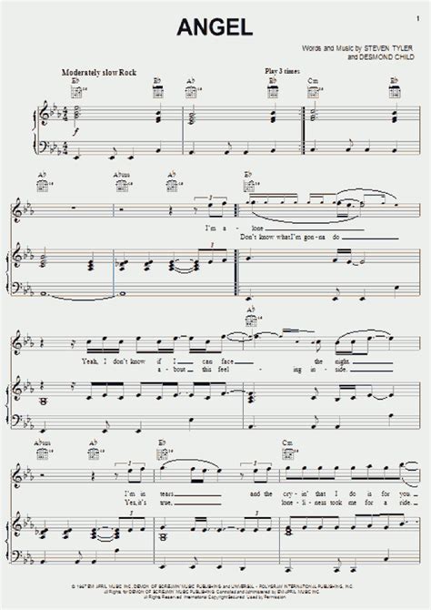 Angel Piano Sheet Music | OnlinePianist