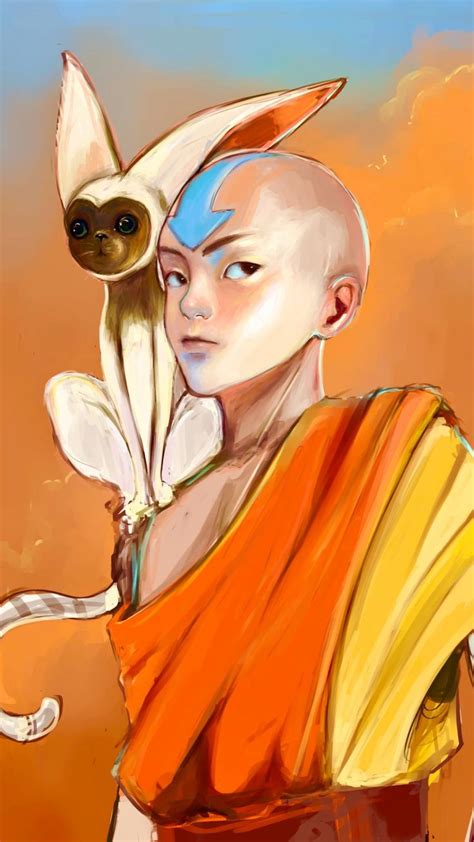 Aang fanart | Cool art drawings, Art tutorials drawing, Art drawings